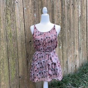 Peacock Feather Dress/Blouse